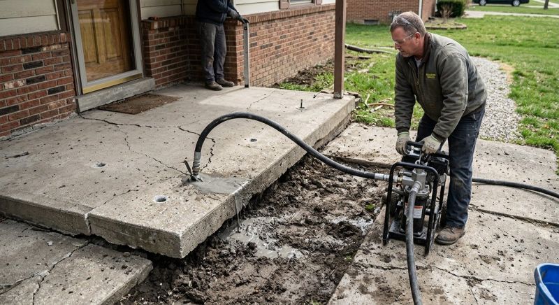 Driveway Slab Lifting in Denver, CO